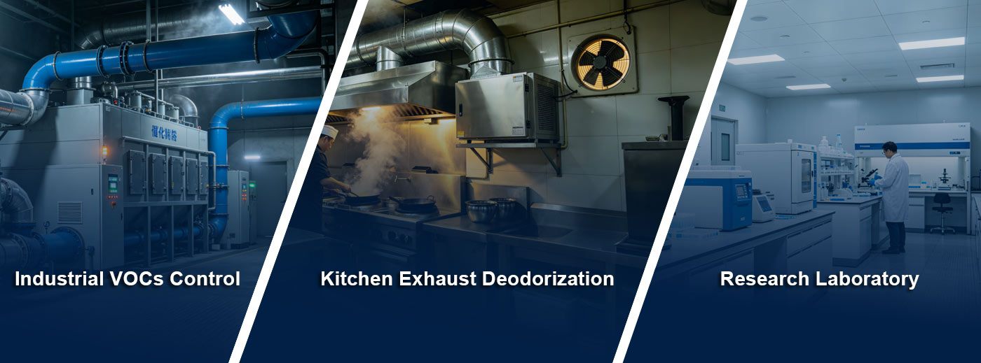 activated carbon filtration scenarios industrial kitchen home water