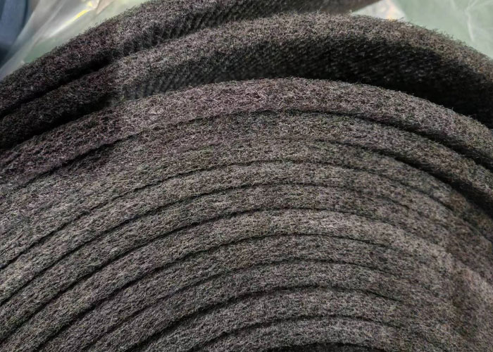 activated carbon impregnated fiber filter detail