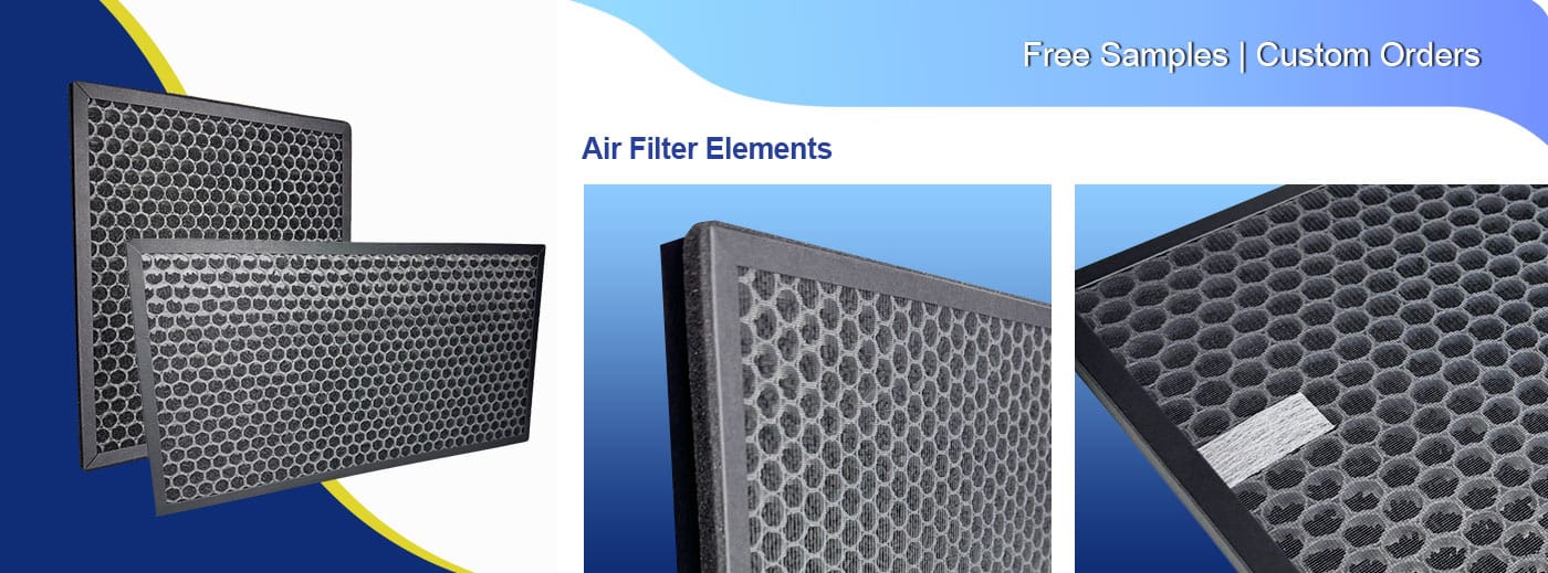 activated carbon panel filter honeycomb