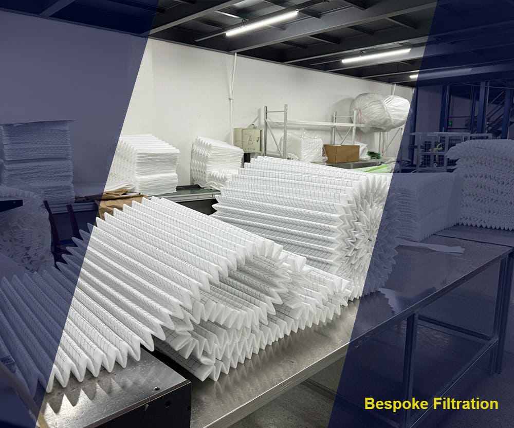 Home air filter factory workshop production line chuqi