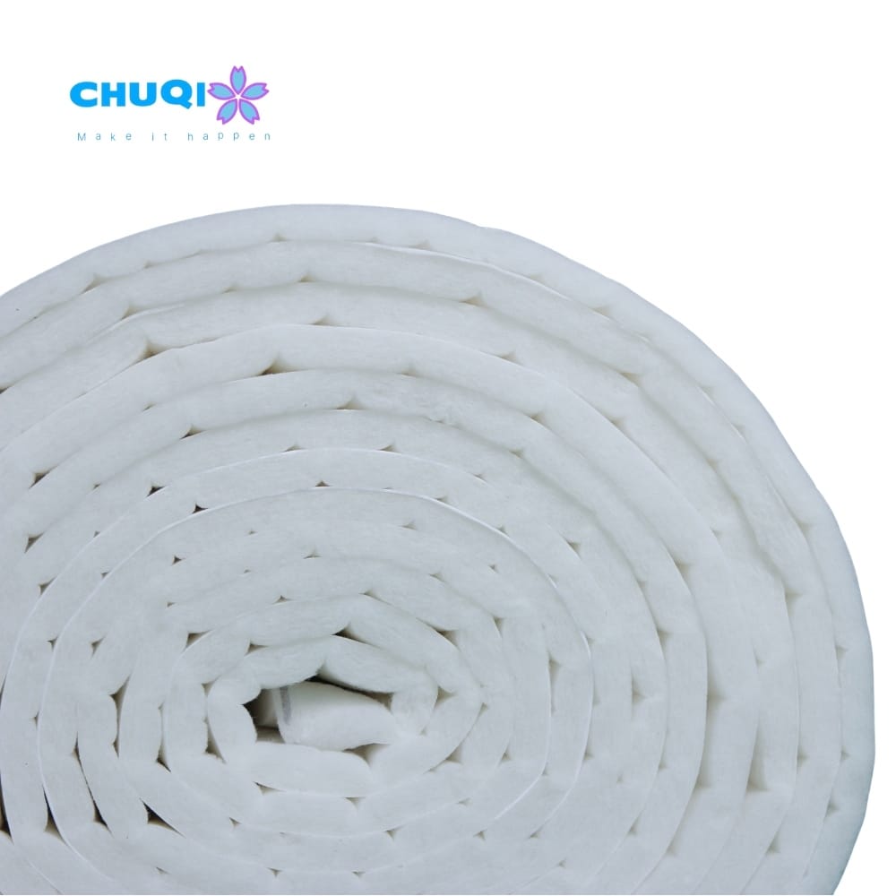 560G F5 Paint Booth Ceiling Filter 22mm Fiberglass Backed Media for Industrial Metallurgy & Coating ceiling filter roll cross section