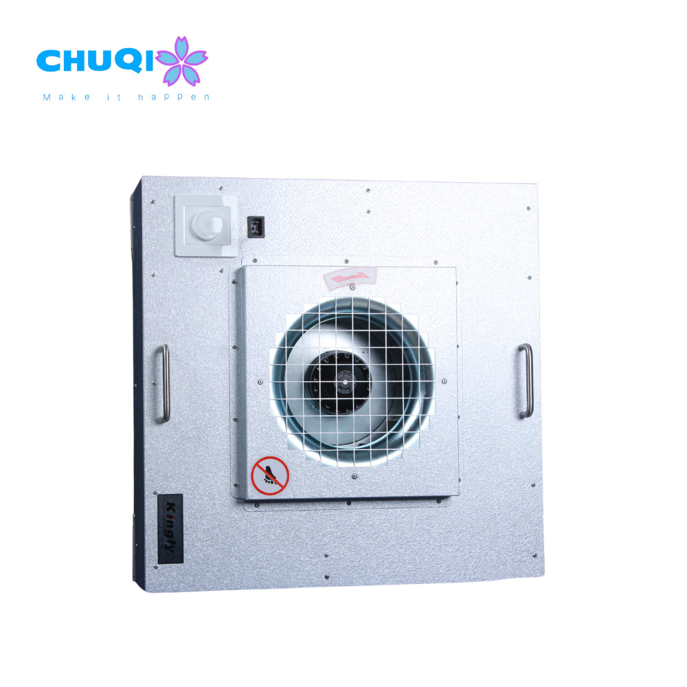 customized ffu unit with hepa filter top view