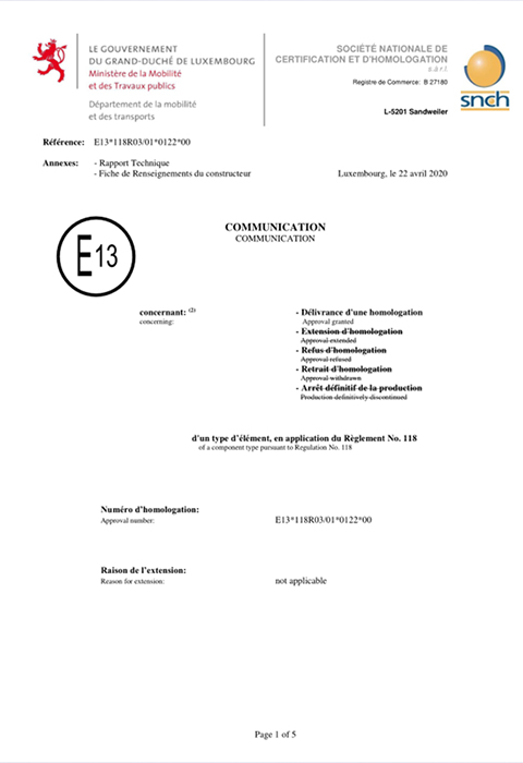 e13 compliance automotive air filtration standards