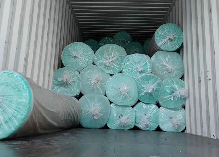 fiberglass floor filter cotton paint mist arrestor