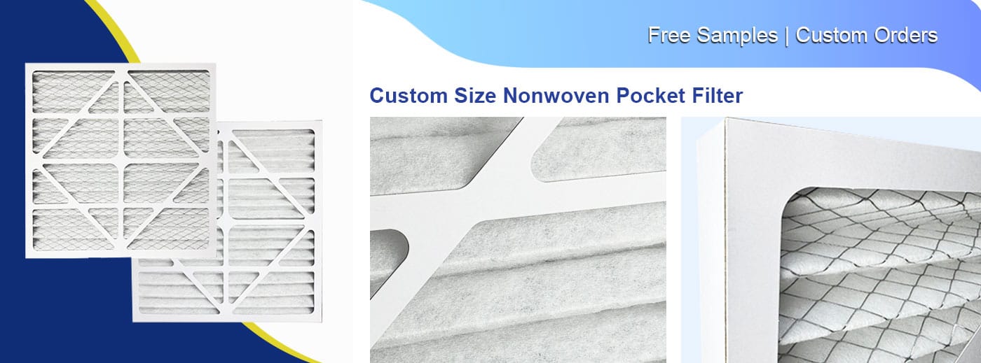 galvanized frame pocket filter details