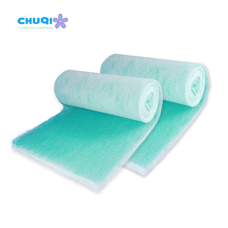 green white fiberglass media pads 1