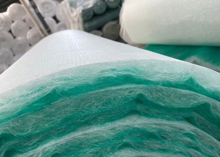 green white glass fiber floor filter rolls factory
