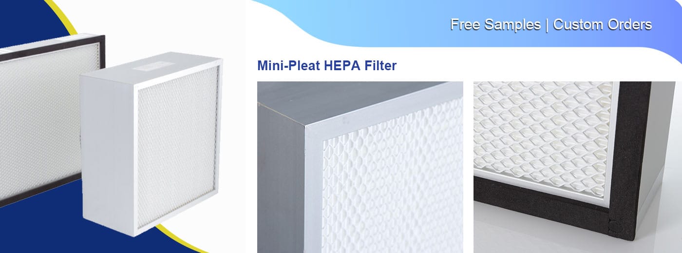 high efficiency air filter media view