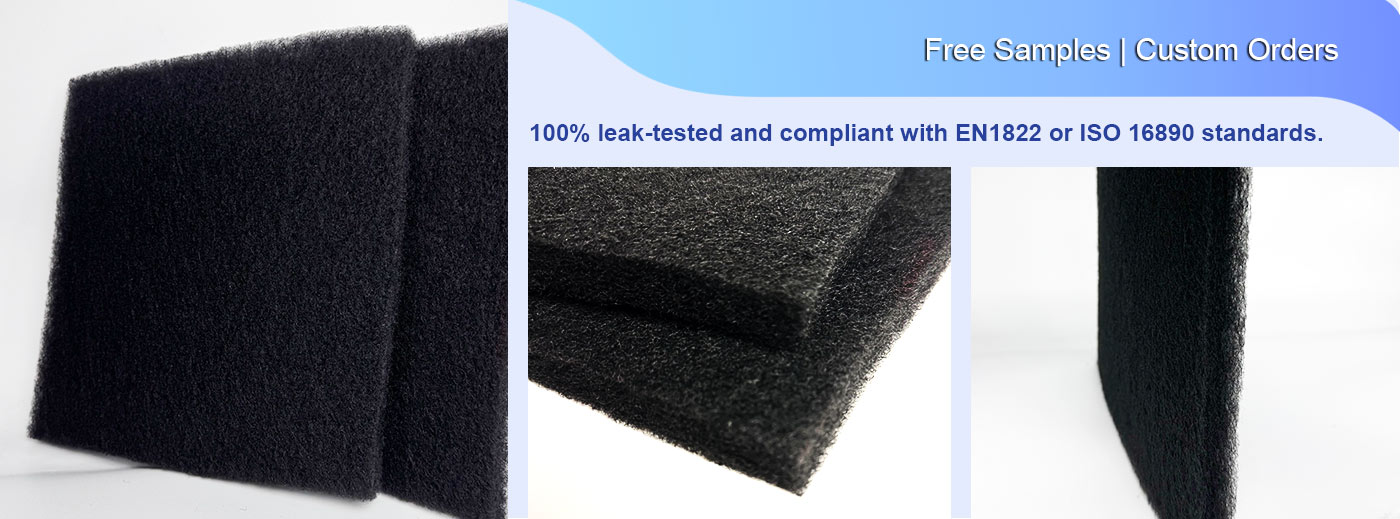 industrial vocs abatement activated carbon filter solutions