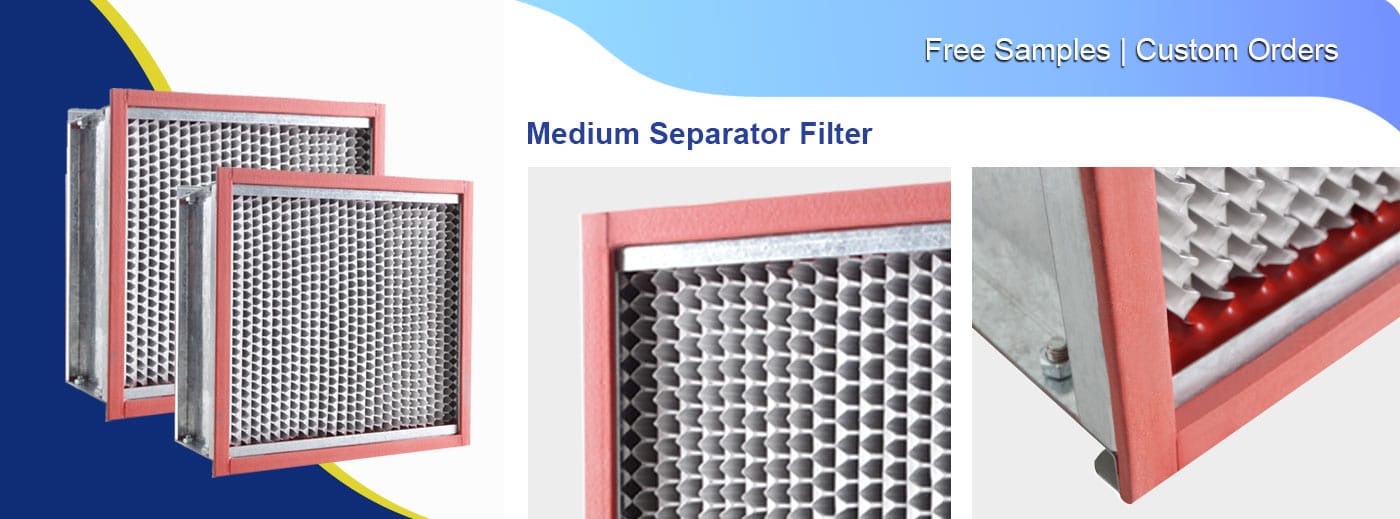 medium efficiency separator filter f7