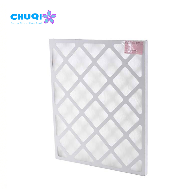 primary fiberglass panel filter standard size