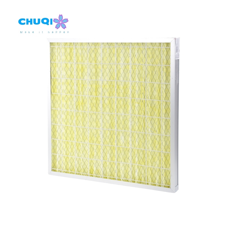 washable pleated air filter synthetic media