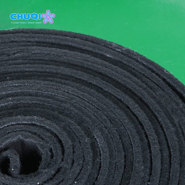 activated carbon filter media roll for odor removal