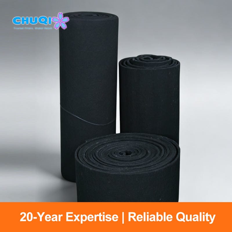 activated carbon filter media for odor control