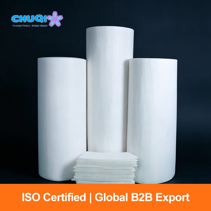 ceiling filter media for spray booth