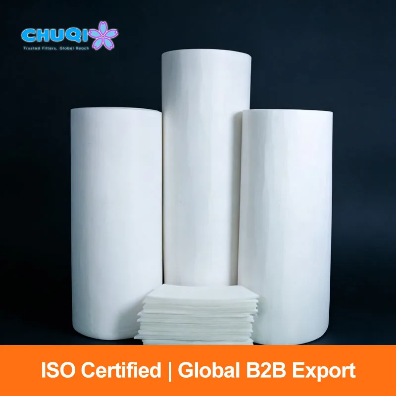 ceiling filter media for spray booth