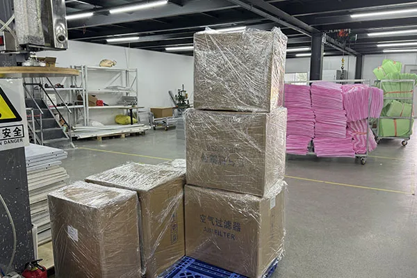 heavy duty export carton packaging air filters