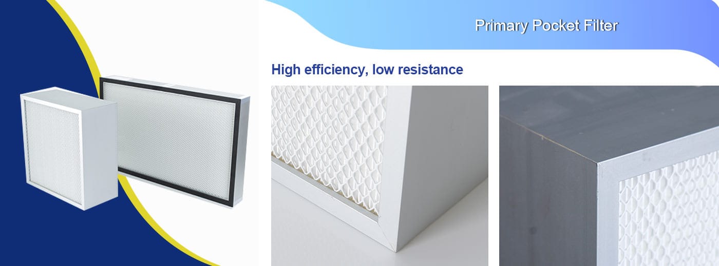 mini pleated air filter construction details