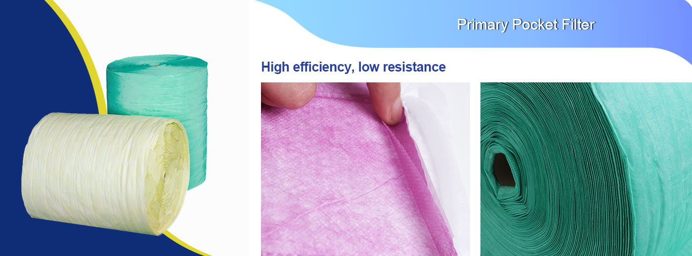 multi color synthetic air filter media selection