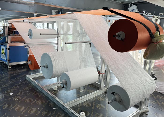 pocket filter media china factory chuqi