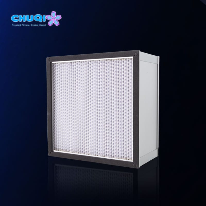 high efficiency deep pleated hepa filter for industrial ventilation