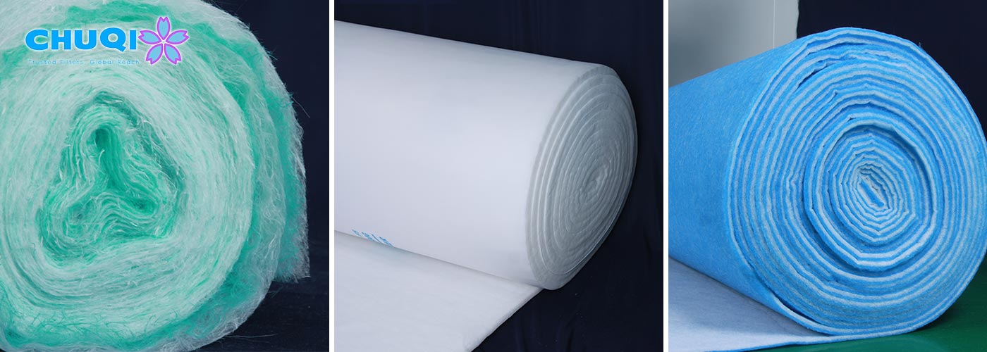 chuqi industrial paint booth filter media rolls series 3
