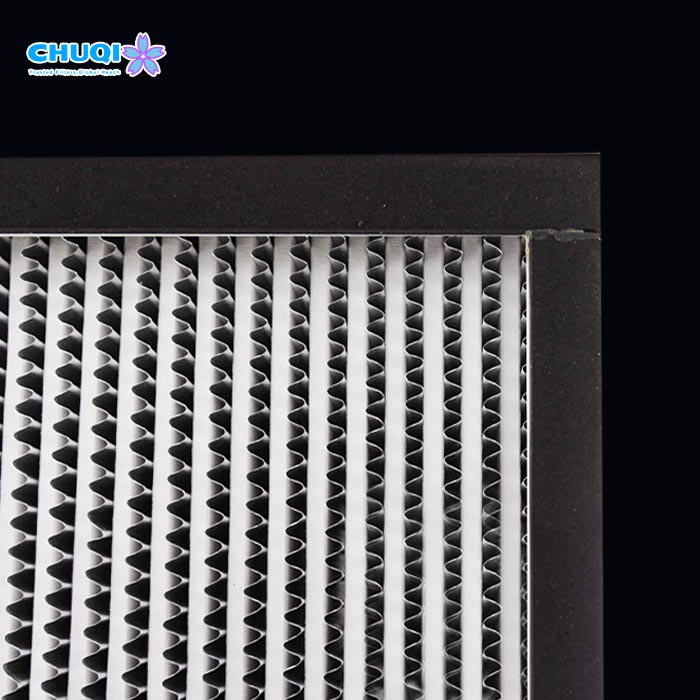 deep pleated glass fiber media separator matrix chuqi