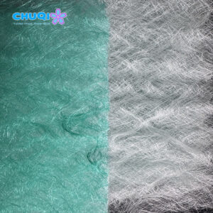 fiberglass filtration media cross section