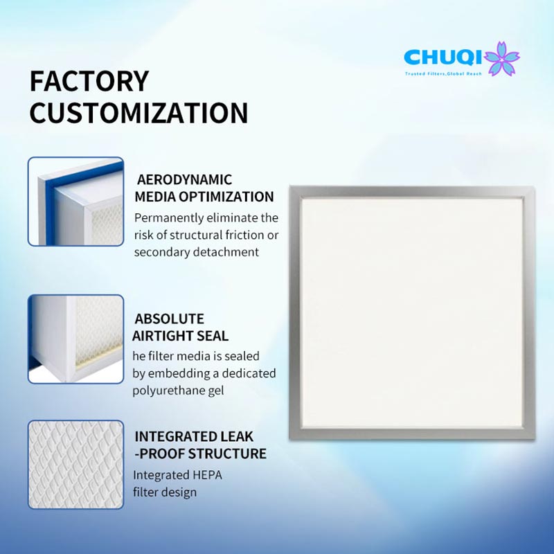 hepa filter factory customization options