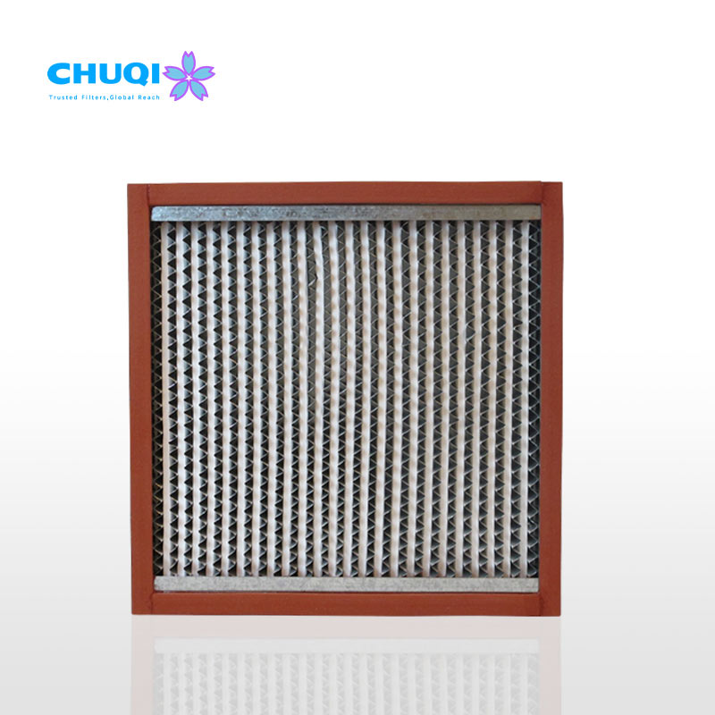 high temp resistant hepa efficiency filter chuqi