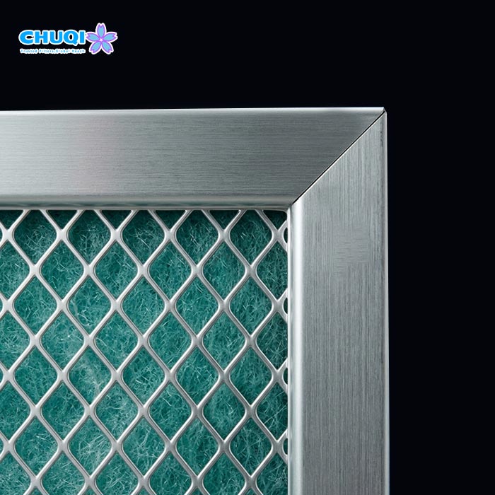 Custom High-Temp Imported Synthetic Air Filter for Industrial Tunnel Kilns high temperature pre filter mesh detail