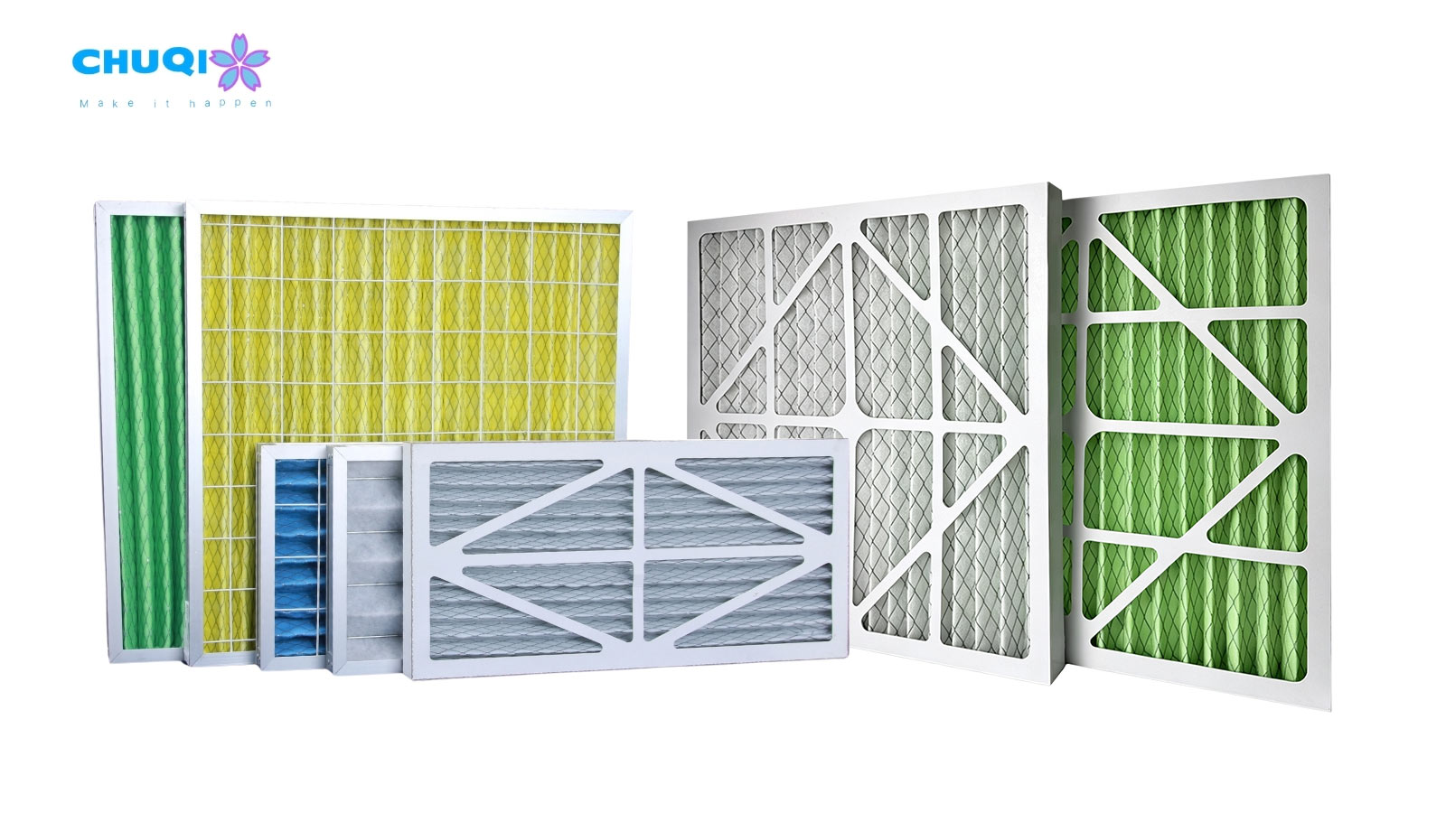 industrial pleated panel air filter