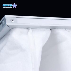 Pocket Air Filter | G3/G4(Merv 5-8) Efficiency | High-Capacity Multi-Bag Design Extruded aluminum alloy frame corner and synthetic filter media detail