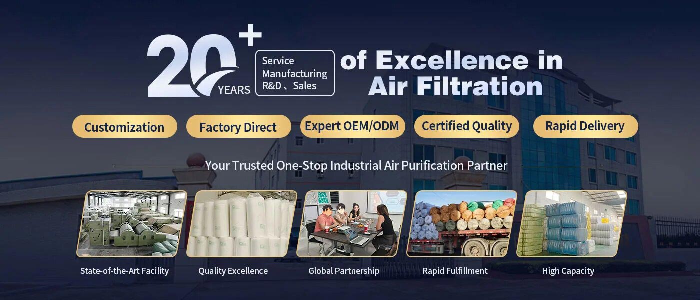 20 years excellence hvac filter media manufacturing 1