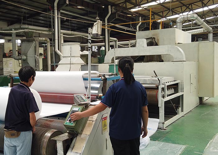 air filter media roll production line