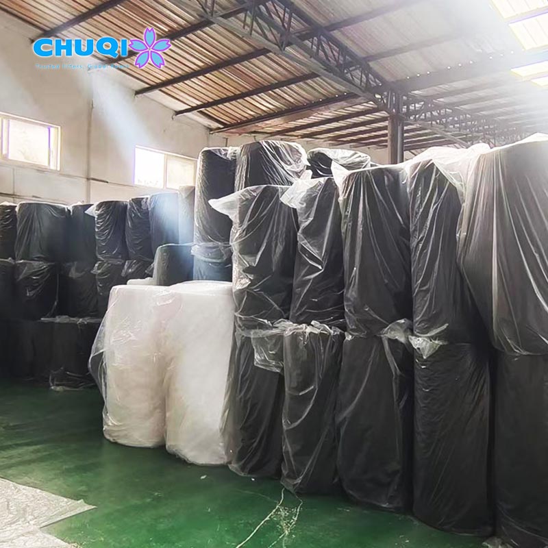 bulk activated carbon filter media rolls factory stock