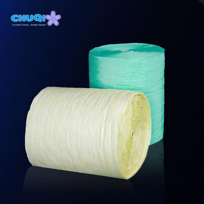 washable synthetic pocket filter media rolls 1