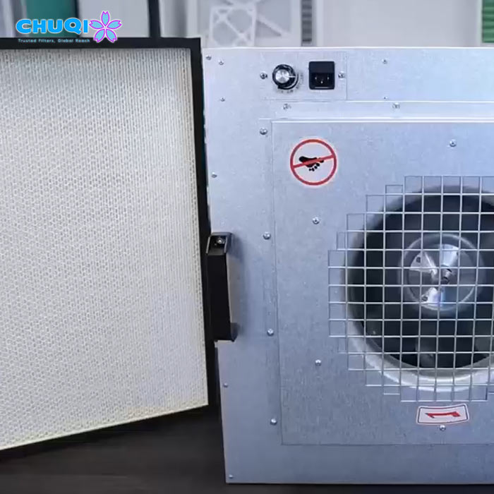 chuqi ffu matched with mini hepa filter