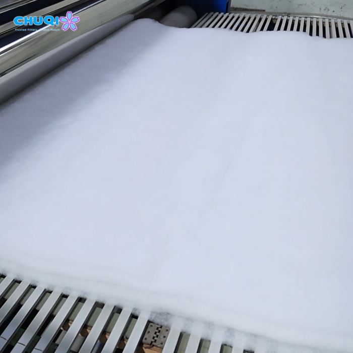 hvac air filter media rolls production line