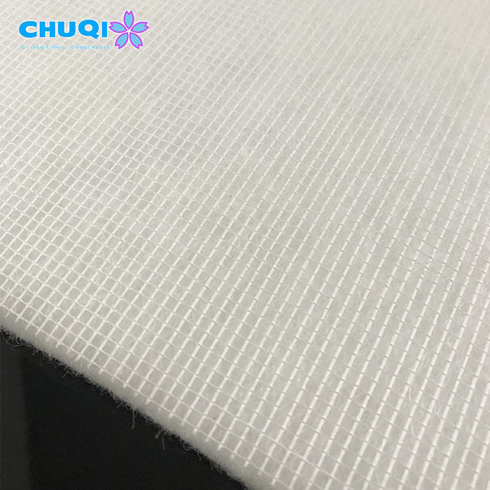 mesh backed spray booth ceiling filter grid