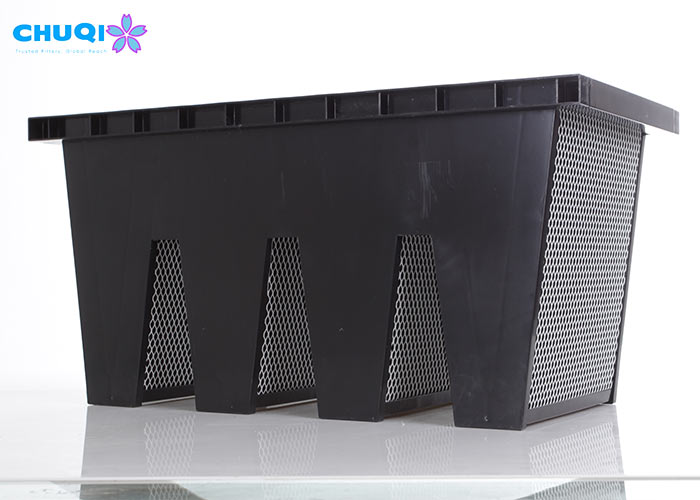 v bank activated carbon filter for voc removal