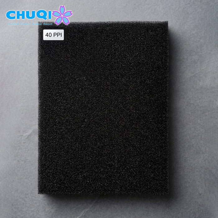 chuqi 40 ppi fine pore air filter foam pad 1