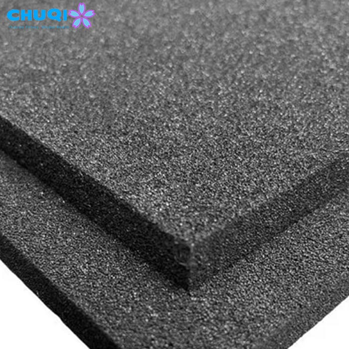 chuqi black pu foam pads stacked