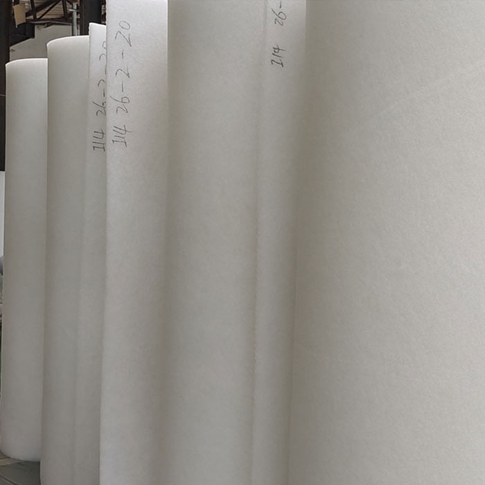 chuqi intake pre filter media rolls factory packaging