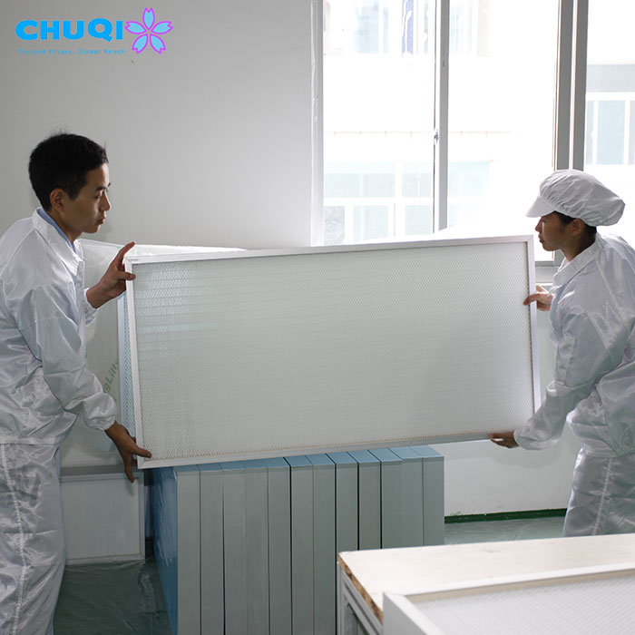 chuqi large size hepa filter handling inspection