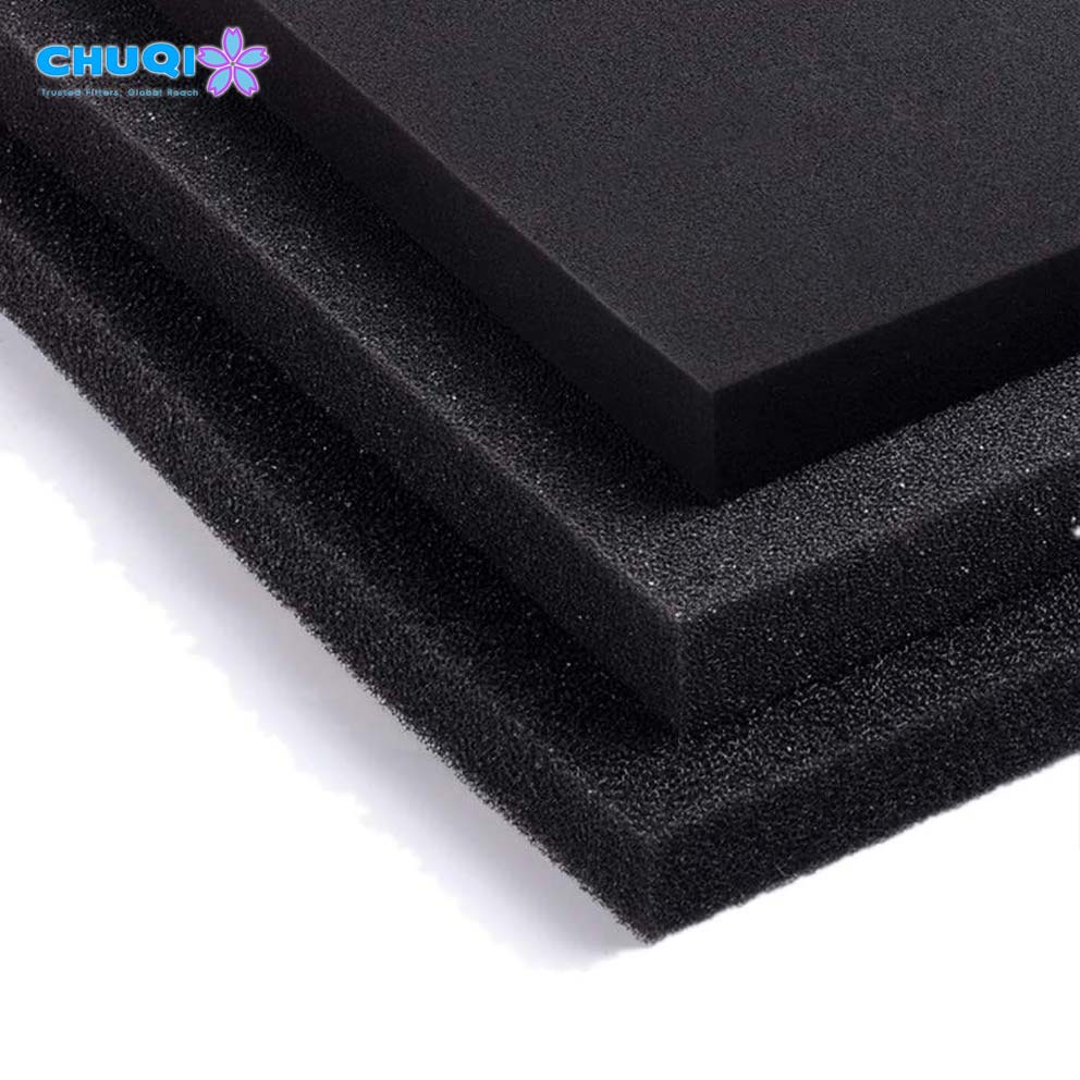 chuqi multi thickness activated carbon filter sponge layers