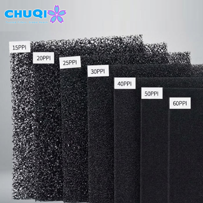 chuqi reticulated filter foam multi ppi 15 60