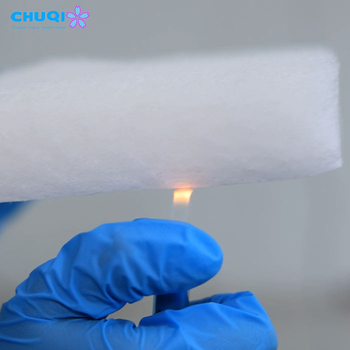 flame retardant air filter media testing