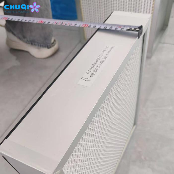 industrial hepa air filter size checking chuqi