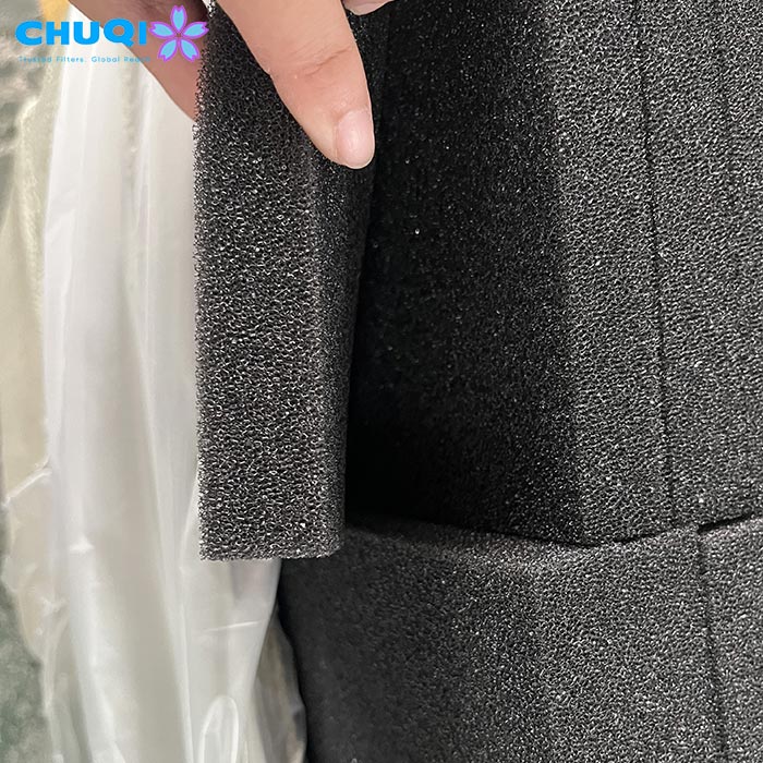 reticulated air filter sponge sheet flexible